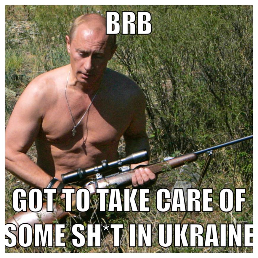 Obrázek Putin on hunt