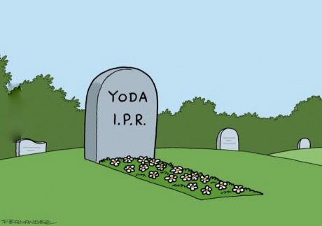 Obrázek RIP yoda of rouming