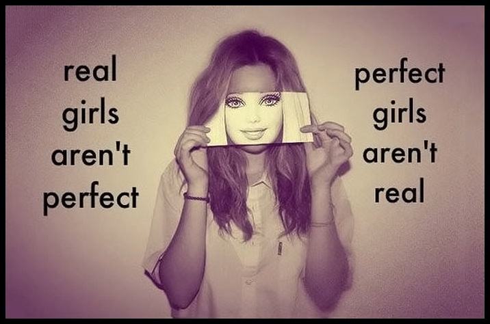 Obrázek Real girls are not perfect