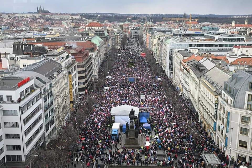 Obrázek Relita prostest proti vlade 2023.03