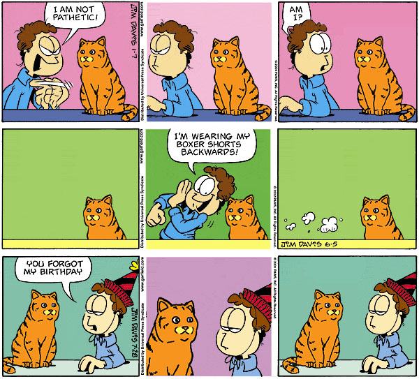Obrázek Sad reality od Garfield