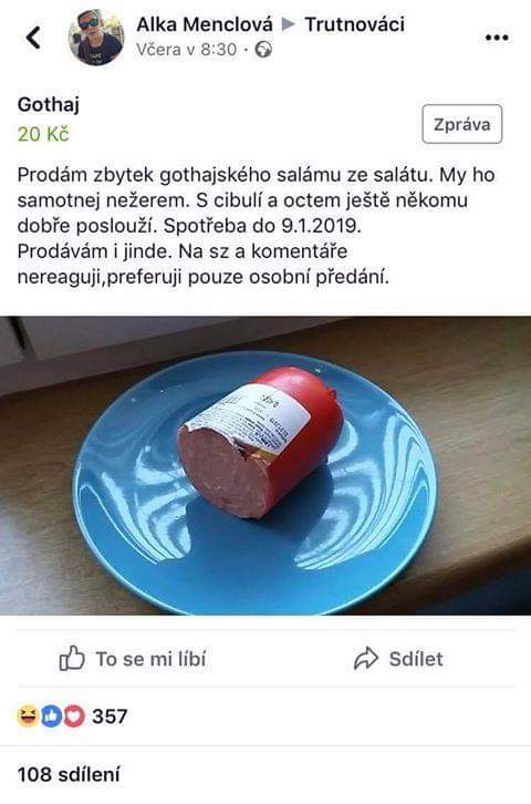 Obrázek Salam na prodej