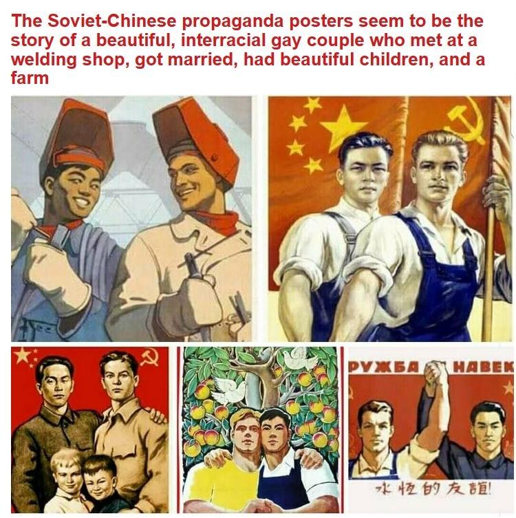 Obrázek Sino-soviet propaganda