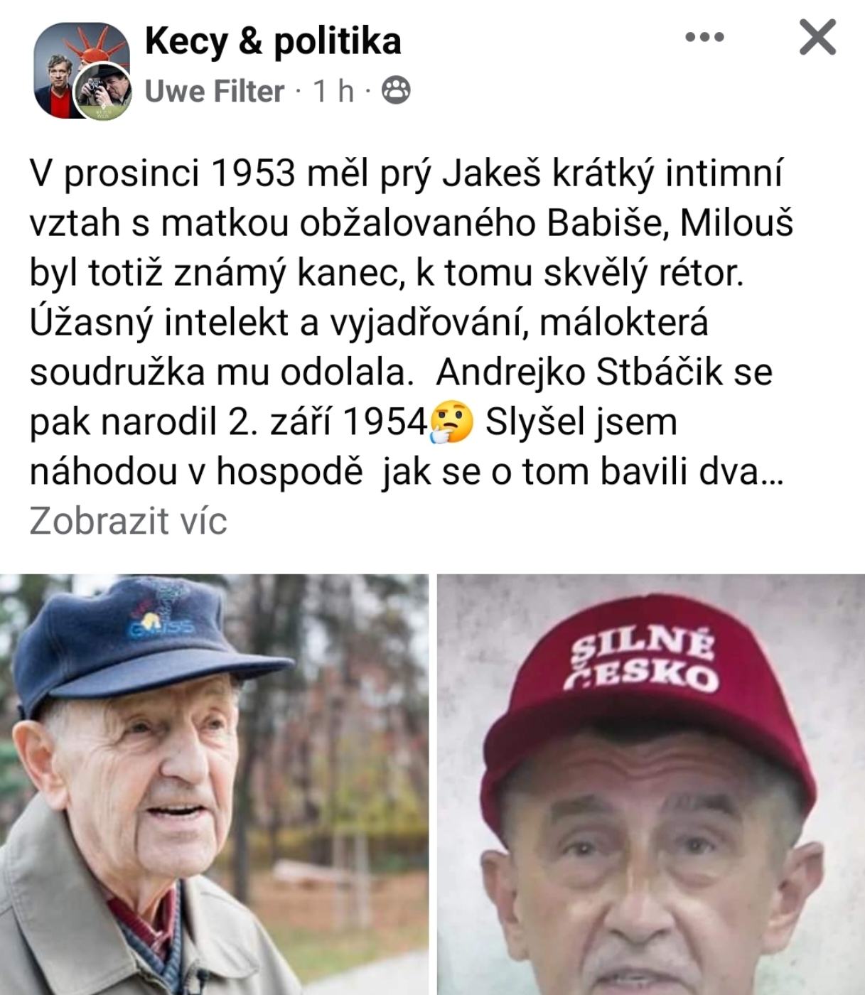 Obrázek Slysel jsem nahodou v hospode