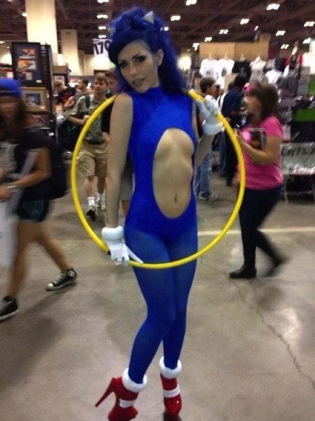 Obrázek Sonic The Hedgehog Cosplay