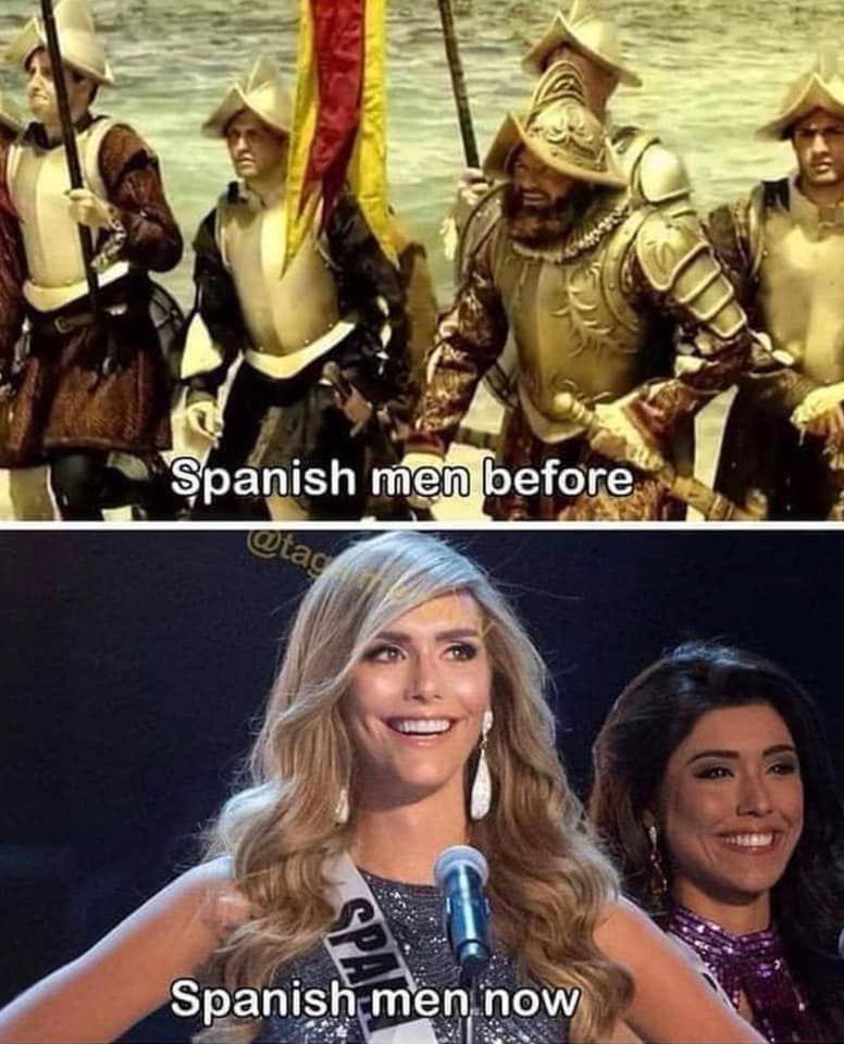 Obrázek Spanish then and now