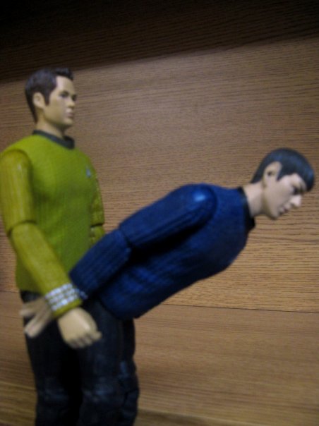 Obrázek Spock in Pon farr unlucky Kirk