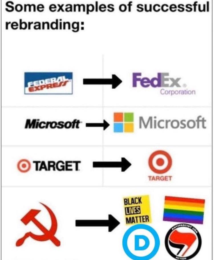 Obrázek Successful rebranding communism