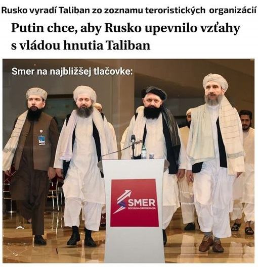 Obrázek Taliban RuZZko a SMER