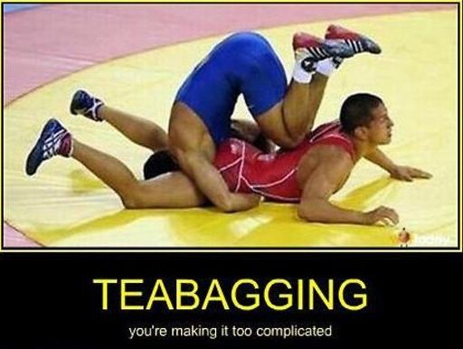 Obrázek Teabagging