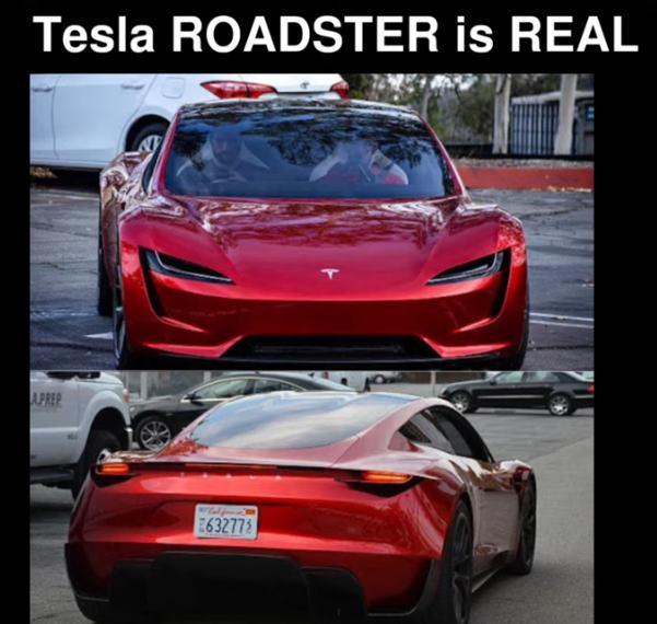 Obrázek Tesla Roadster - z 0 na 100 pod 1s