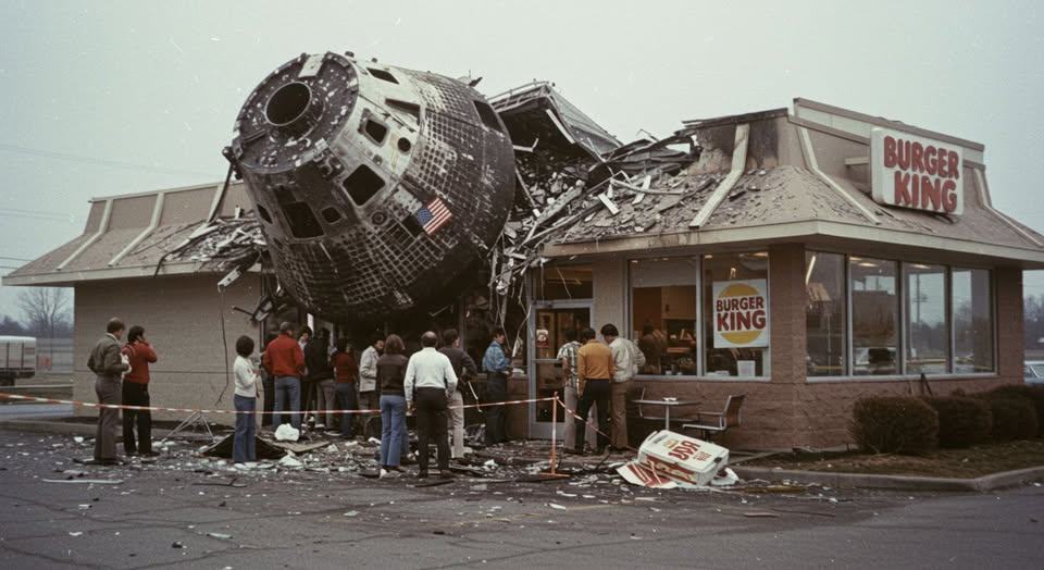 Obrázek The Odyssey capsule from the Apollo 13