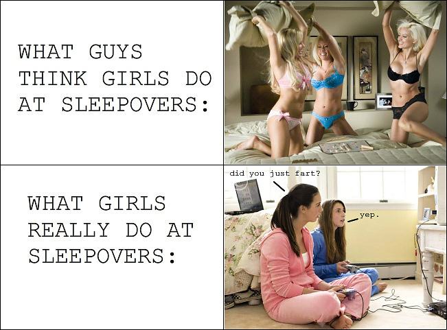 Obrázek Things girls do at sleepovers 19-12-2011