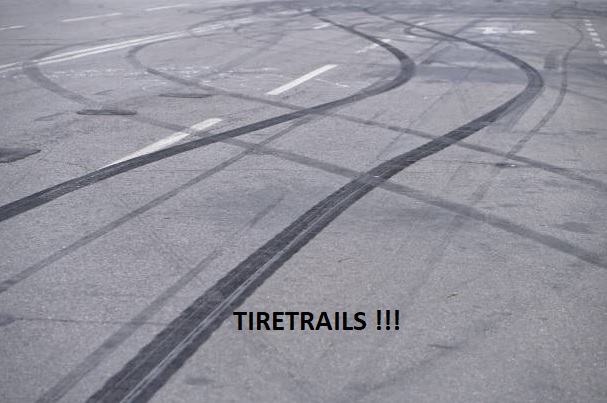 Obrázek Tire trails - uz ne jen chemtrails