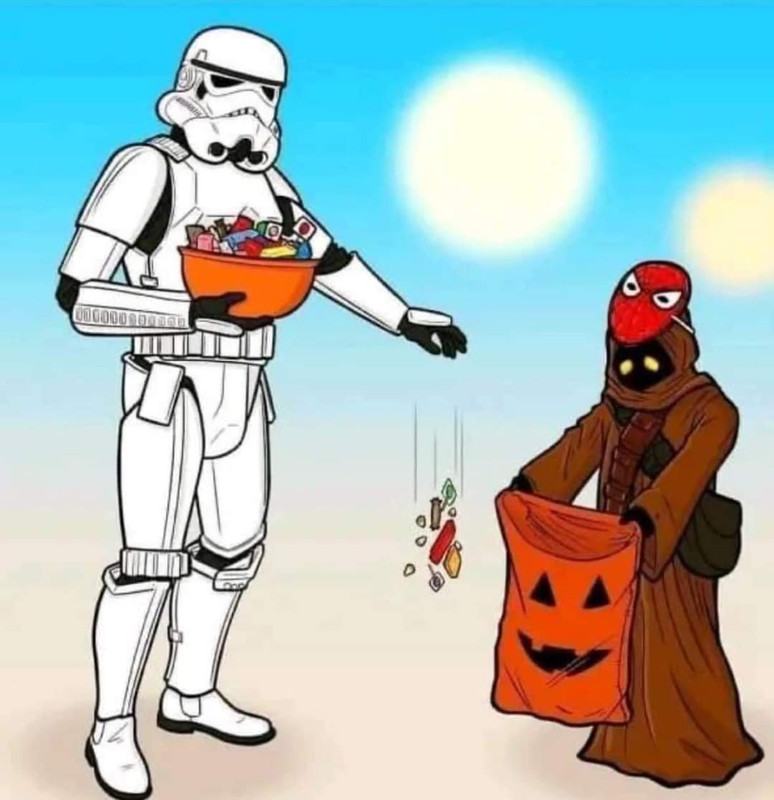 Obrázek Trick-or-Treat in a galaxy far far away