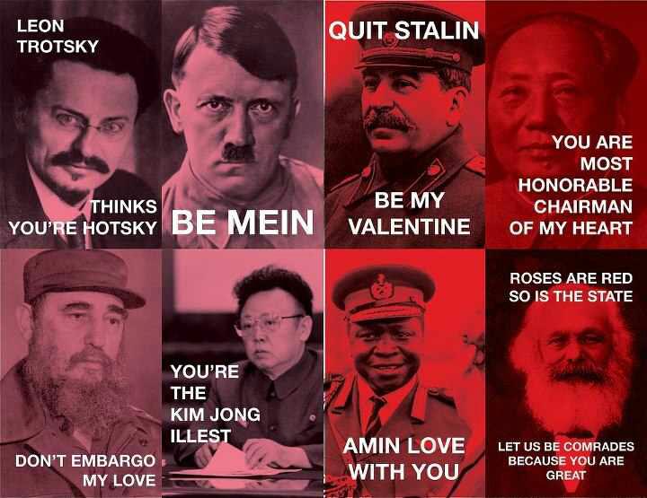 Obrázek Tyrannical valentines day cards