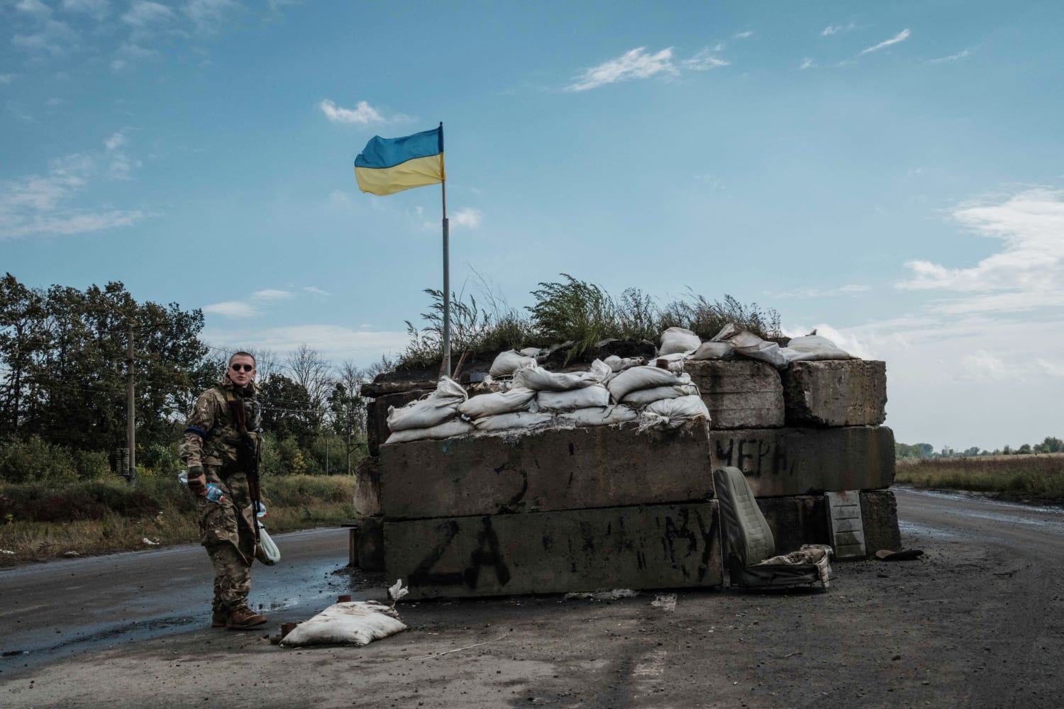 Obrázek Ukraine Ukrainian checkpoint