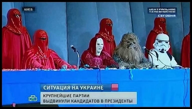 Obrázek Ukraine has an official presidential candidate named Darth Alekseyevitch Vader