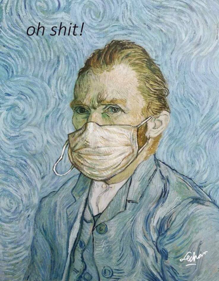 Obrázek Van Gogh Oh shit