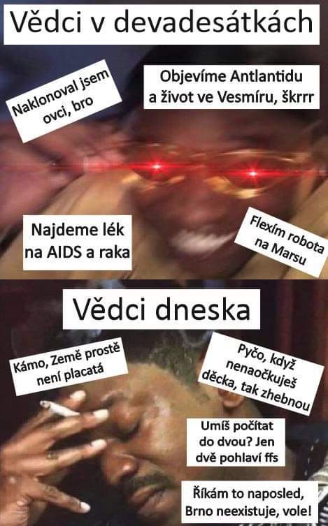 Obrázek Vedci tehdy a dnes