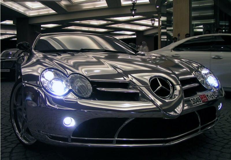 Obrázek White gold Mercedes 2
