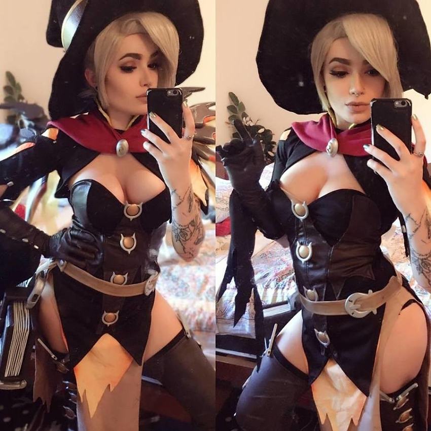 Obrázek Witch Mercy Cosplay   