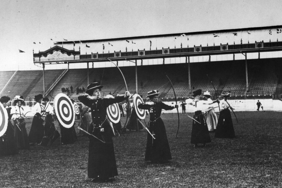 Obrázek Women 27s archery 1908 Olympics in London