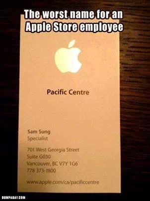 Obrázek WorstNameForAppleEmployee