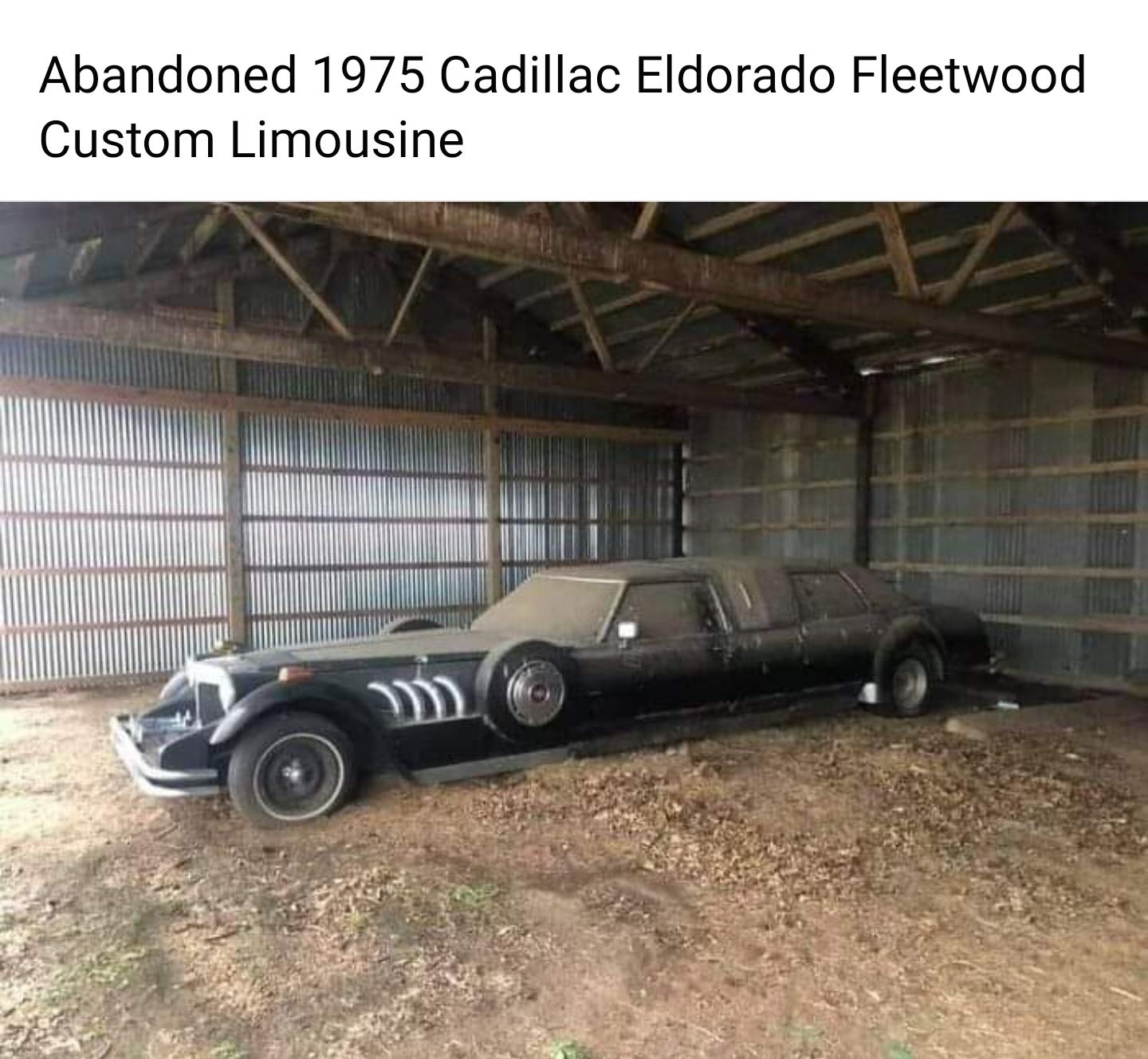 Obrázek abandoned Cadillac 