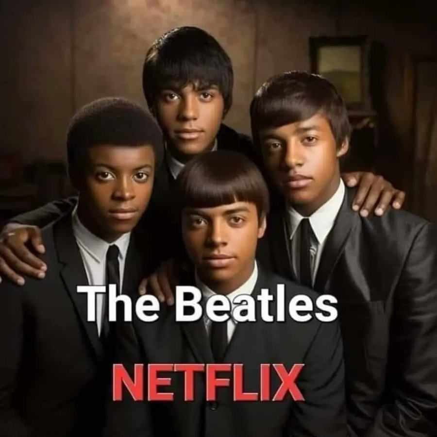 Obrázek beatles netflix