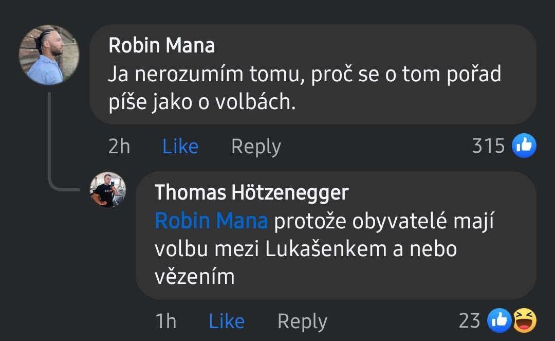 Obrázek beloruske volby