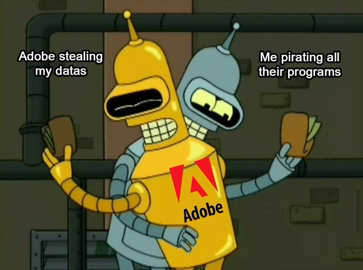 Obrázek bender je Adobe