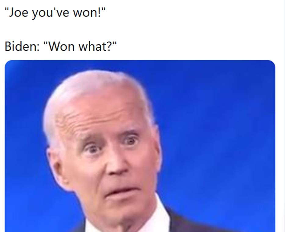 Obrázek biden won what