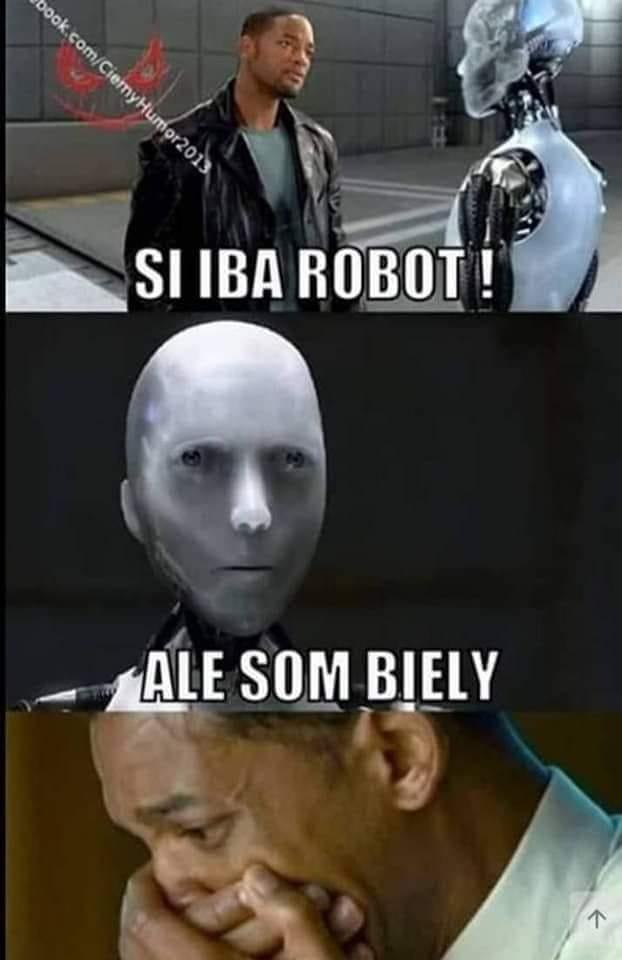 Obrázek bily robot