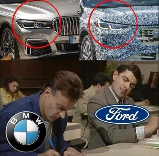 Obrázek bmw vs ford