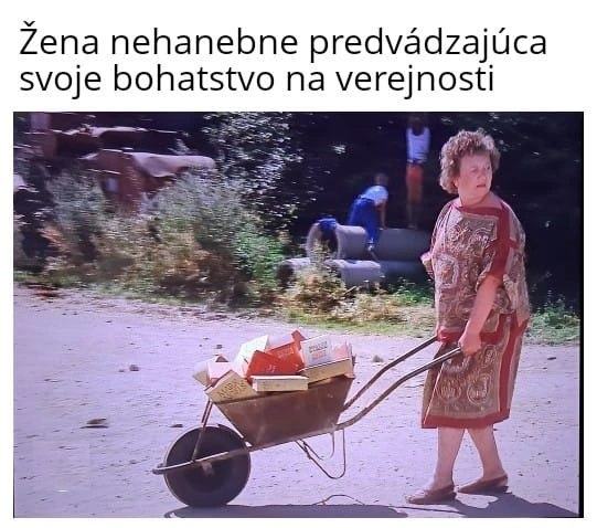 Obrázek bohatstvo na verejnosti