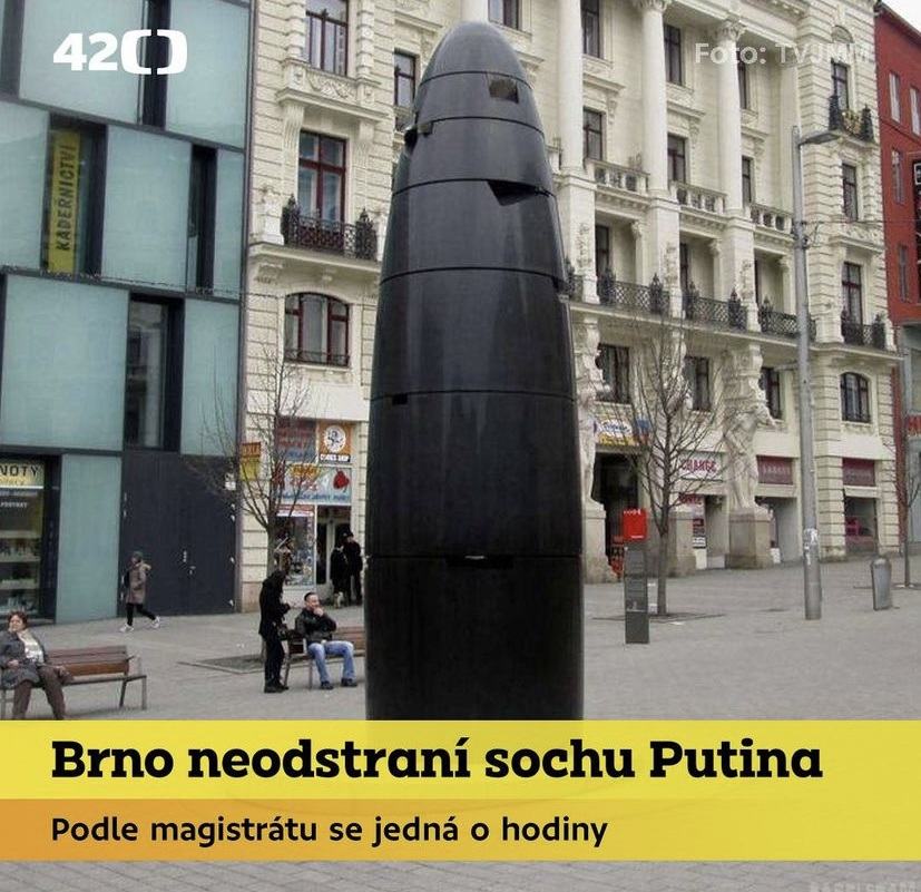 Obrázek brno neni proti putinovi