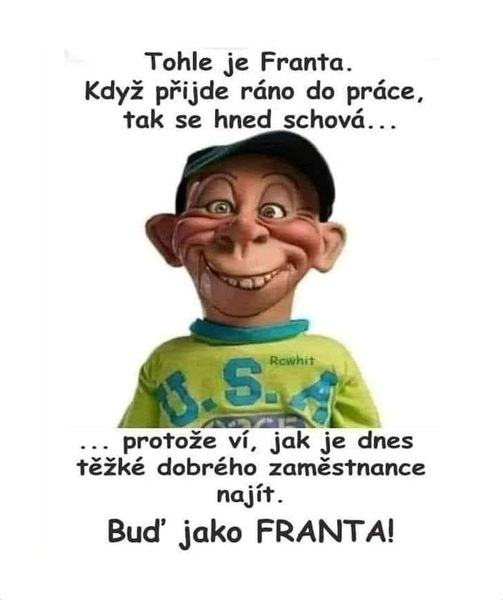 Obrázek bud jako Franta