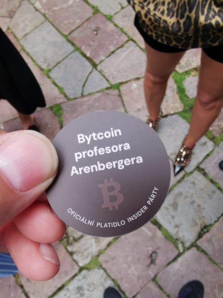 Obrázek bytcoin prof Arenbergera