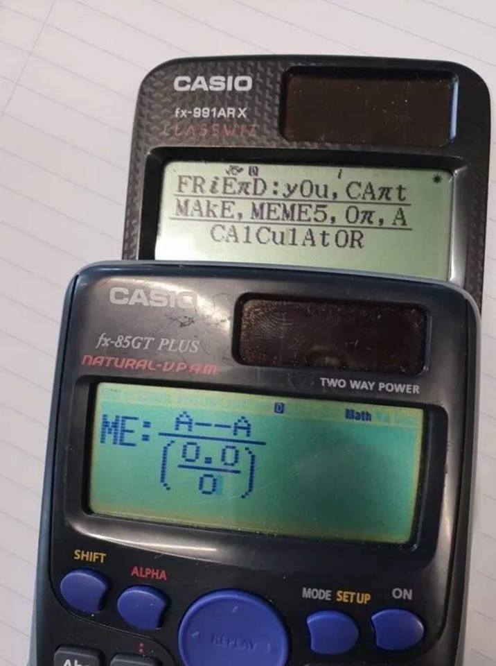 Obrázek calculator meme