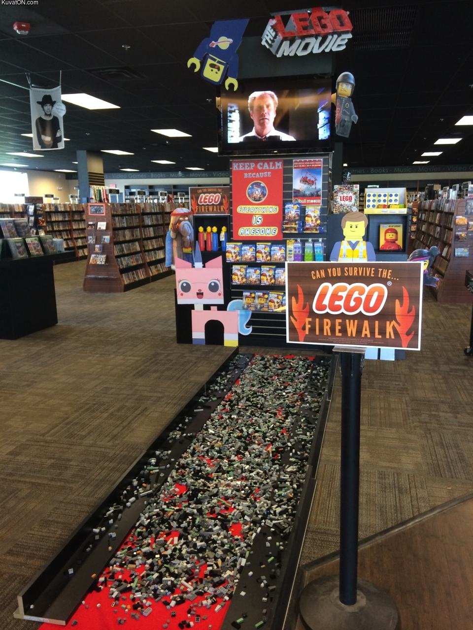 Obrázek can you survive the lego firewalk