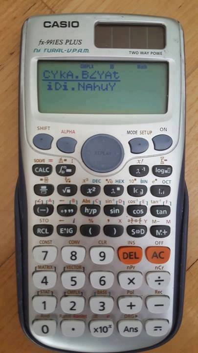 Obrázek casio calculator