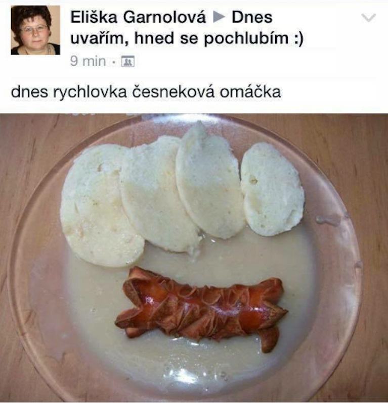 Obrázek cesnekova omacka