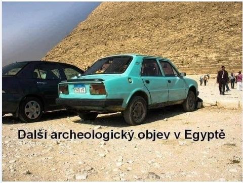 Obrázek cesti archeologove v egypte