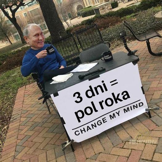 Obrázek change my mind vova