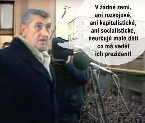 Obrázek co ma vedet prezident