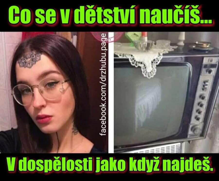 Obrázek co se v detstvi naucis