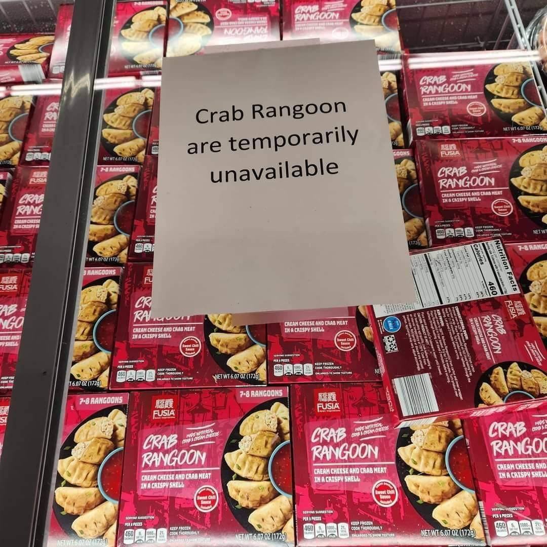 Obrázek crab ragoons nejsou