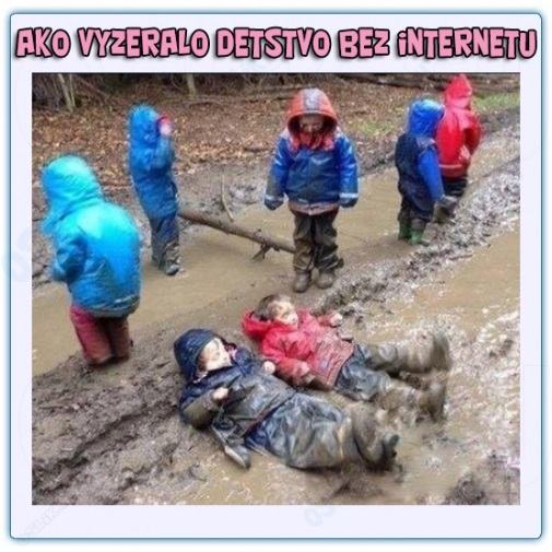 Obrázek detstvo bez internetu