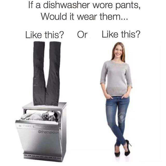 Obrázek dishwaser pants